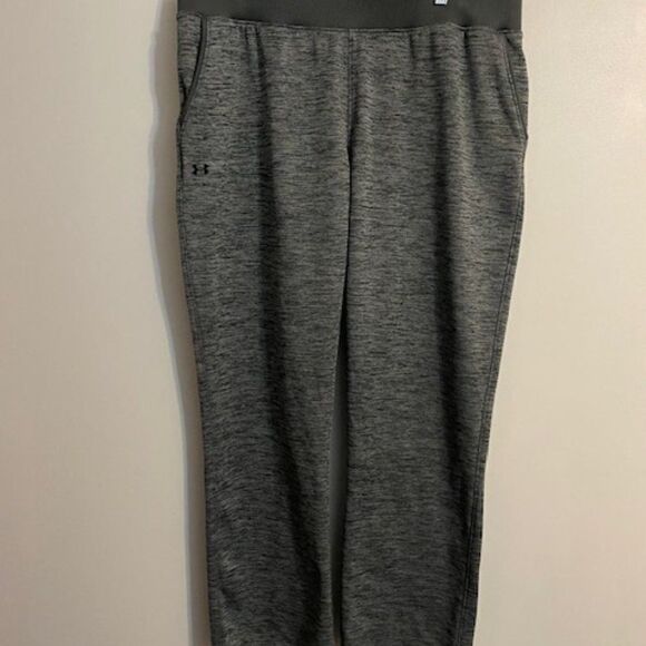 Under Armour Gray/Black fleece pants, size XL - Picture 1 of 3